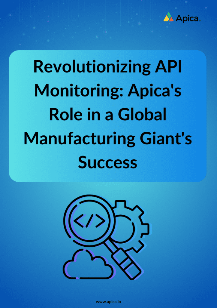 Product briefs, technical briefs, data sheets of Apica & its capabilities 14 Apica for Manufacturing Service